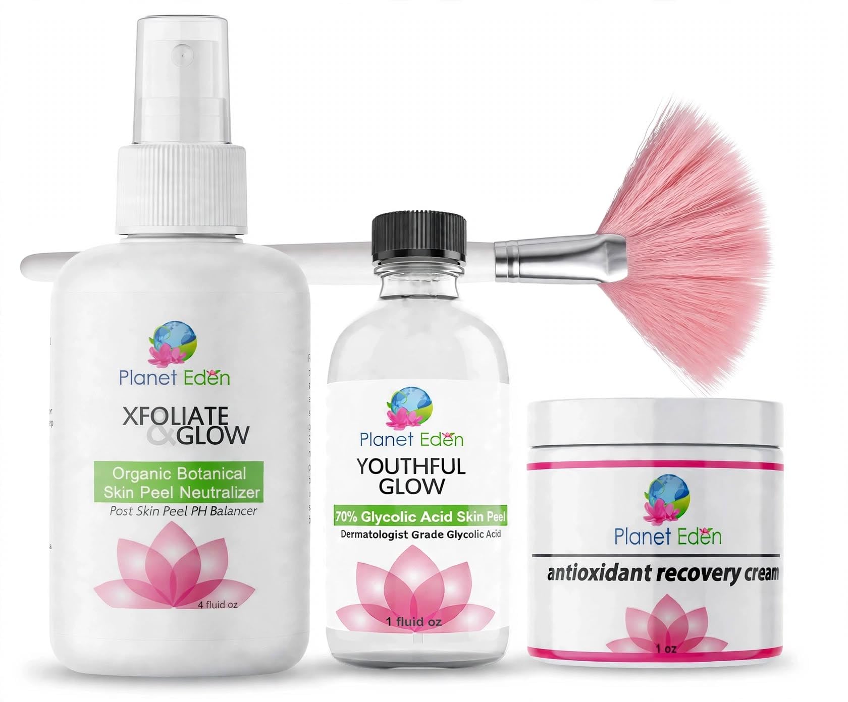 Amazon.com: Planet Eden 70% Glycolic Acid Chemical Skin Peel Kit +